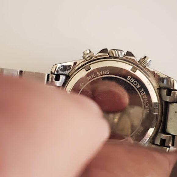 Michael Kors Blair Women's Watch 39mm Silver with Crystals Quartz MK5165 Running - Picture 4 of 11